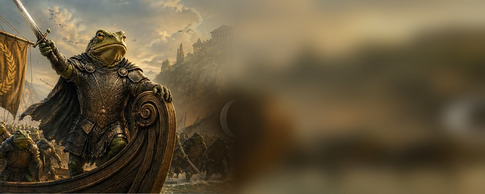 Kekius Odysseus and his host making landfall